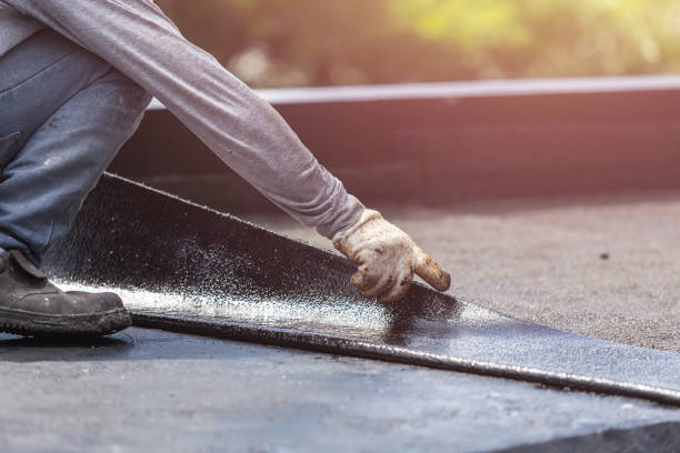 Professional Basement Waterproofing technician working in Greeneville, TN